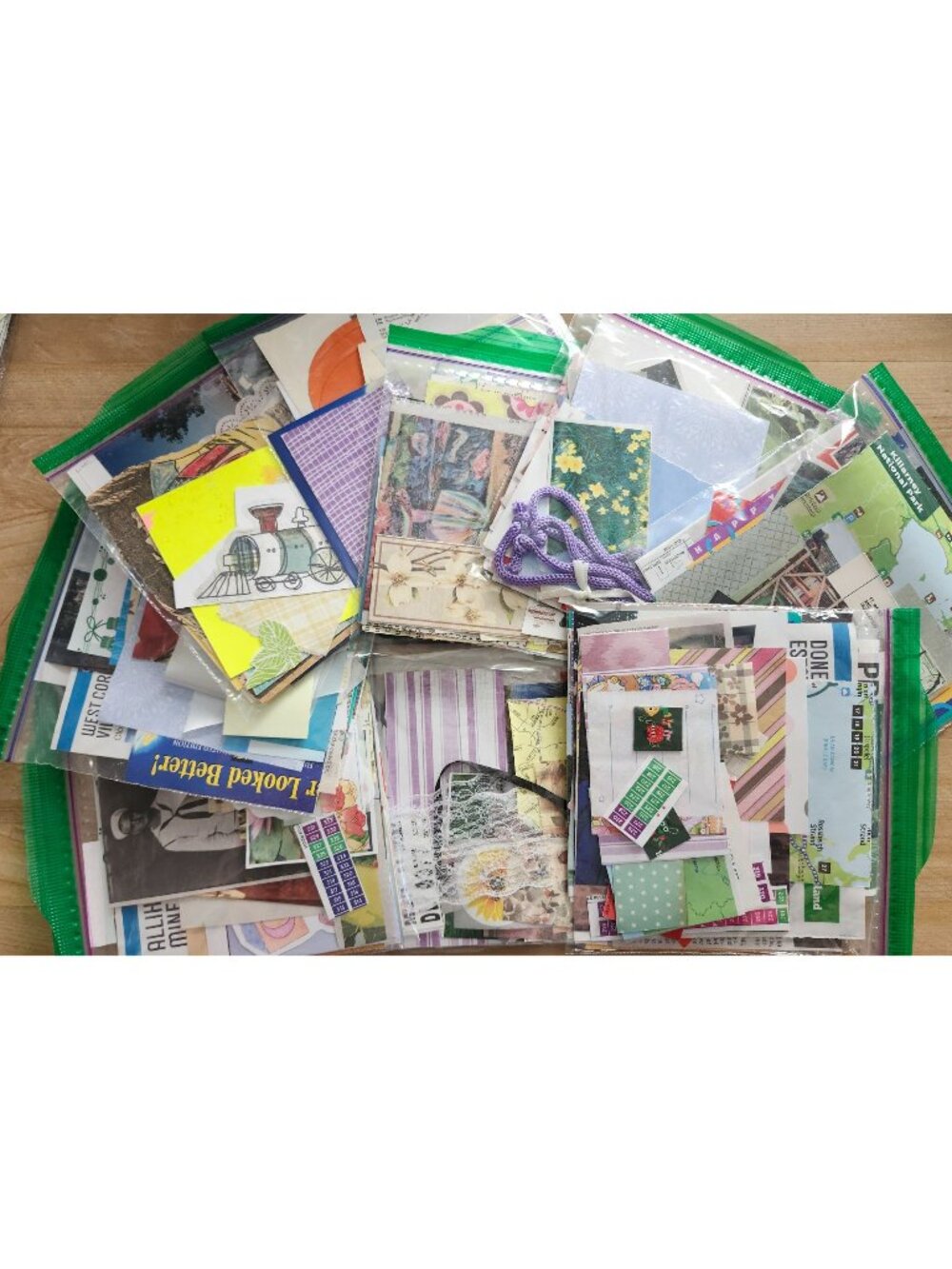 Packs of Ephemera ~ Junk Journal Kits~ Mixed Paper Lots~ 55-60 Pieces